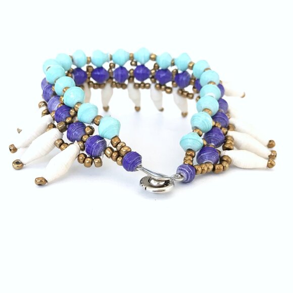 31 bits Filly Bracelet Handmade Beaded - Picture 5 of 5